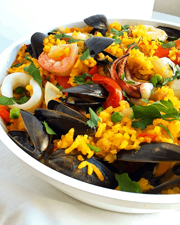 how to make seafood paella