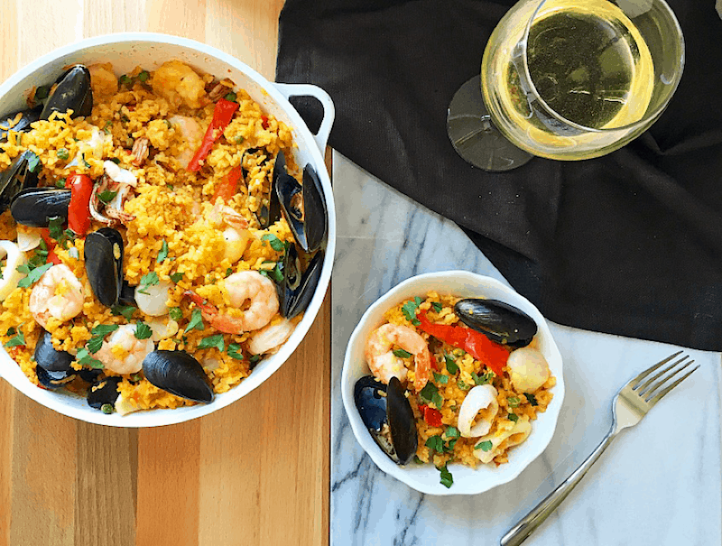 easy paella recipe