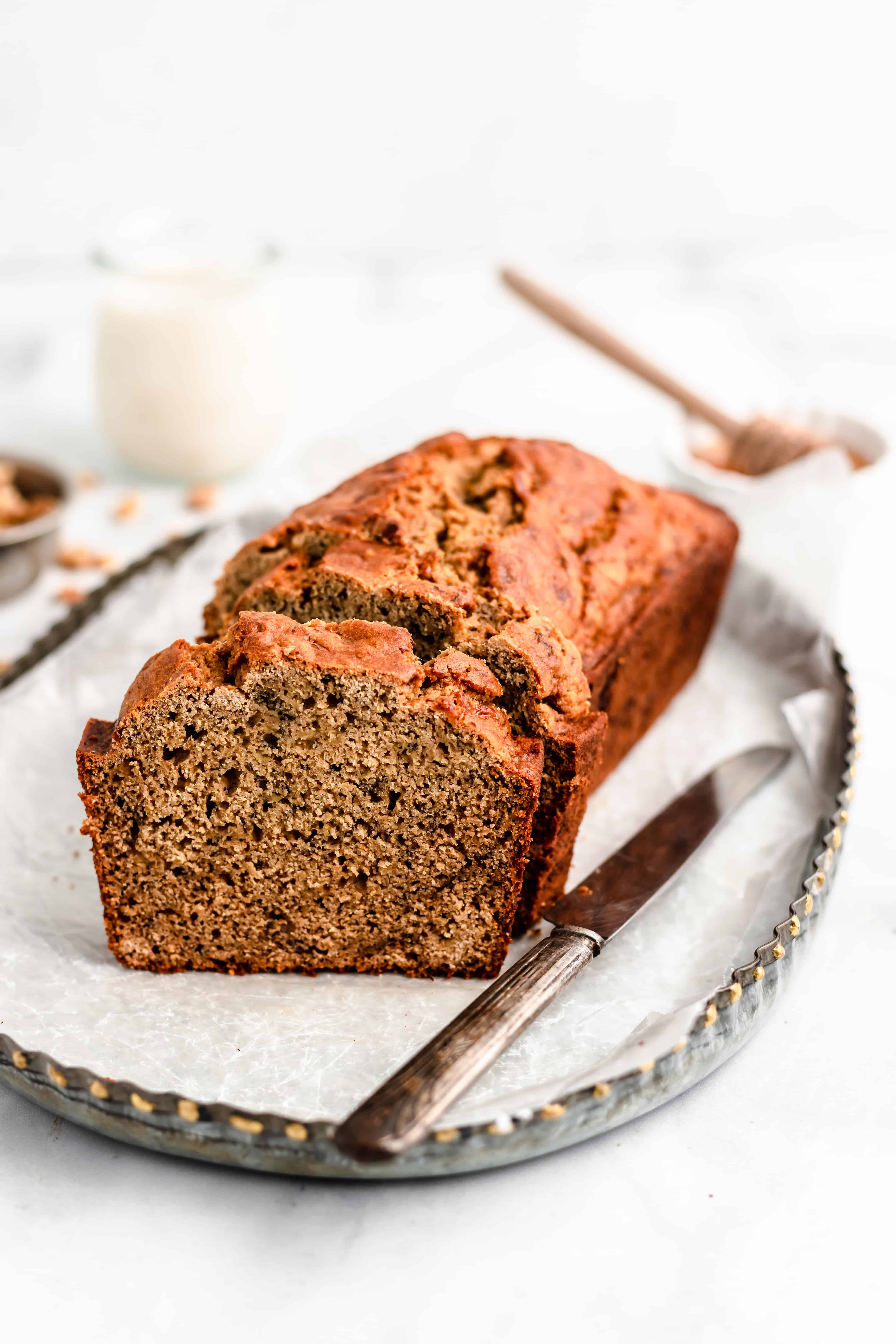 Healthy Whole Wheat Banana Bread Recipe