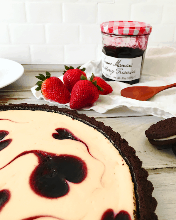 Berry Swirl Cheesecake 1