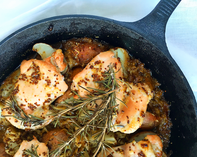 Rosemary Honey Mustard Chicken copy