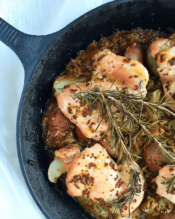 Honey Mustard Chicken and Potatoes