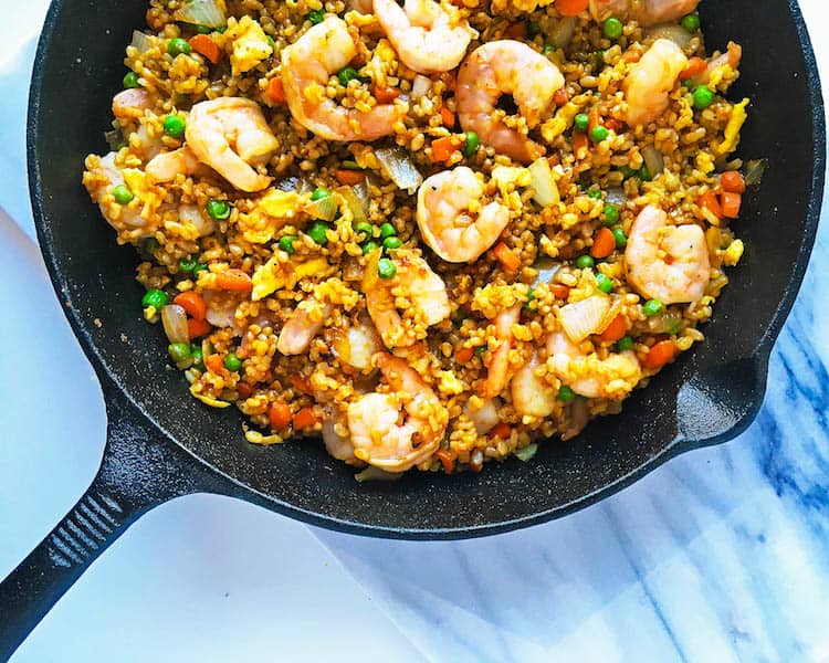 15-minute Shrimp Fried Rice – like Chinese takeout but healthier and even better!
