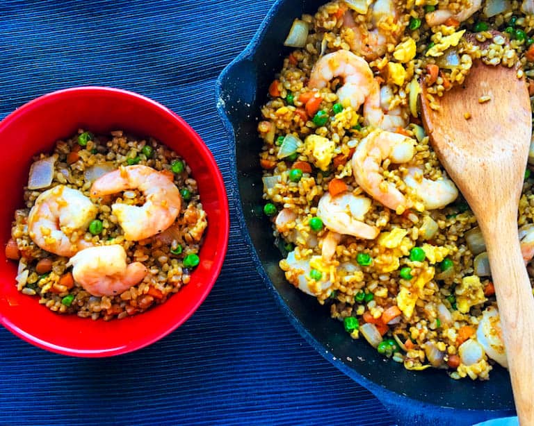 Quick and easy Shrimp Fried Rice