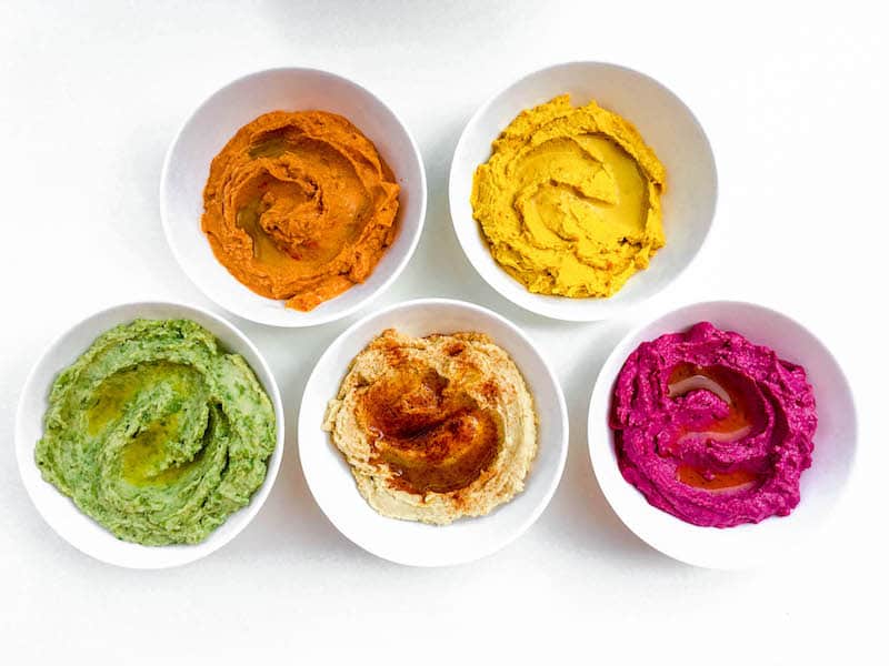 colorful-hummus