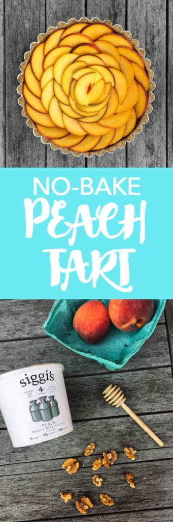 No-Bake Peach Tart ... YUM!!