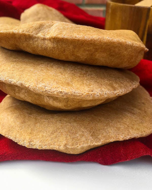 Whole Wheat Pita Bread Recipe