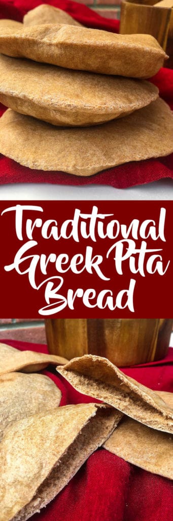 Traditional Greek Pita Bread