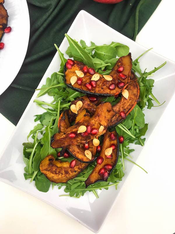 acorn-squash-arugula-salad