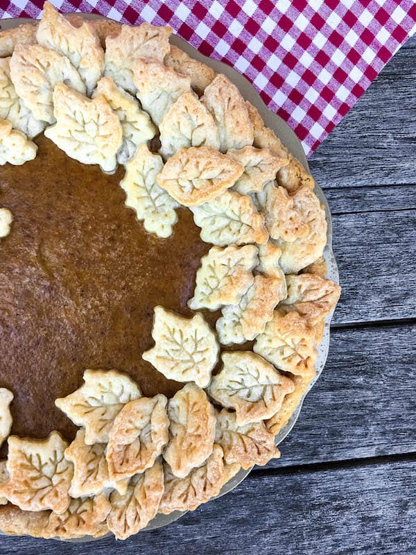 leaf crust pie