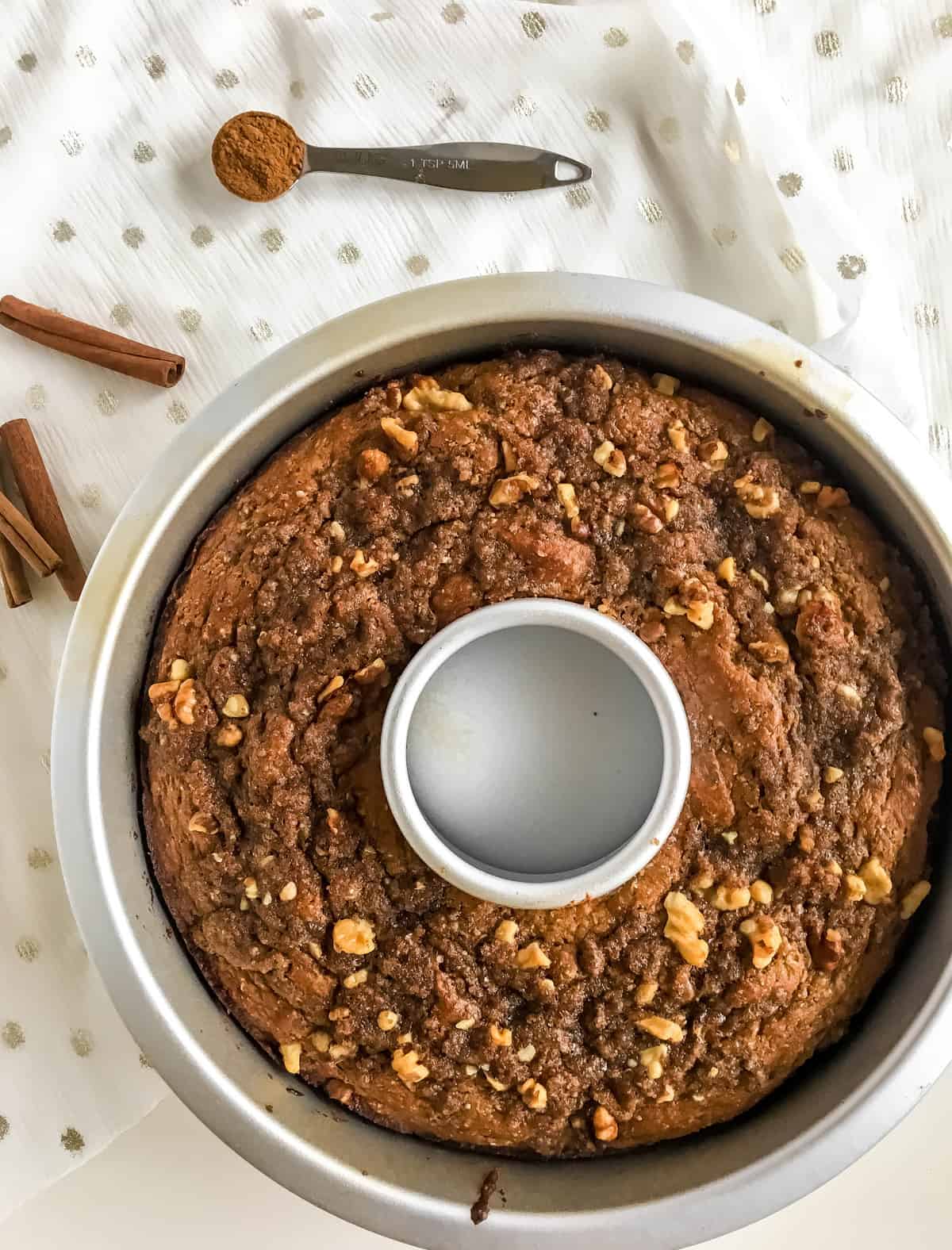 Healthy Pumpkin Coffee Cake Baked Ambrosia