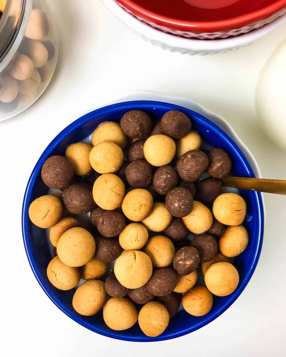 (Healthier) Homemade Reese’s Puffs Cereal