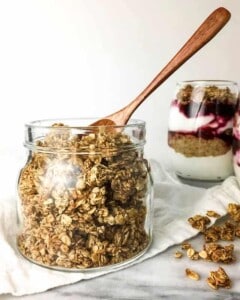 Low sugar granola