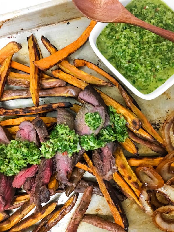 Chimichurri Flank Steak