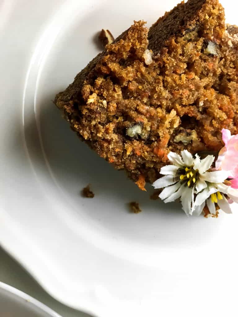 Whole Wheat Vegan Carrot Cake