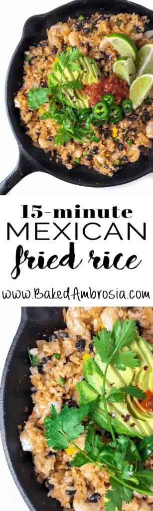 15-minute Mexican Fried Rice