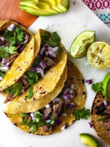 Easy Mexican Shredded Beef Tacos