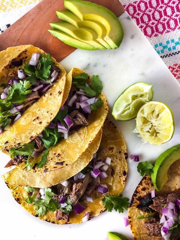 Mexican Shredded Beef Tacos