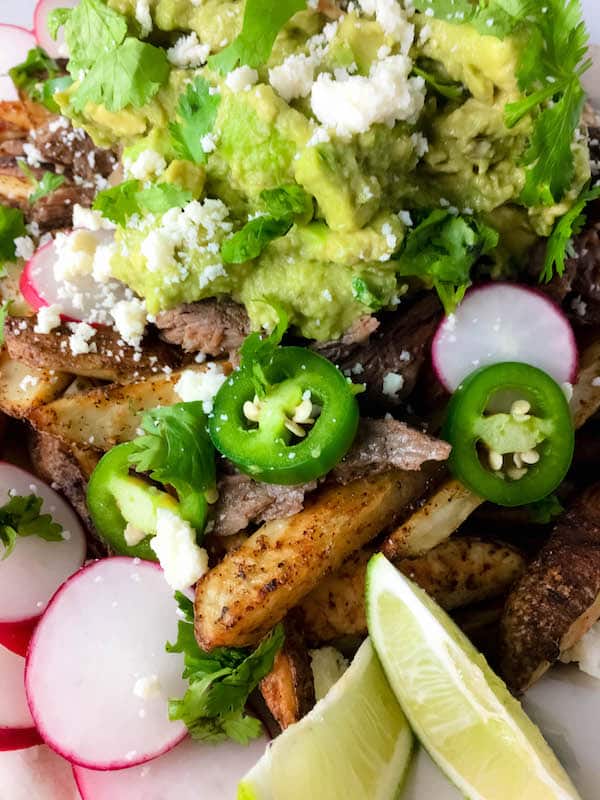 Loaded Mexican Street Fries