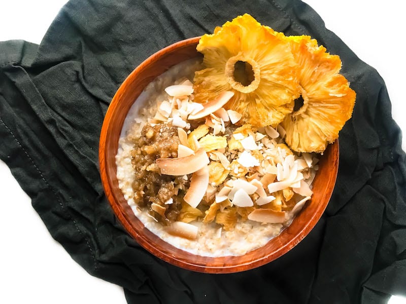 Tropical Steel Cut Oats Gluten Free Vegan No Refined Sugar