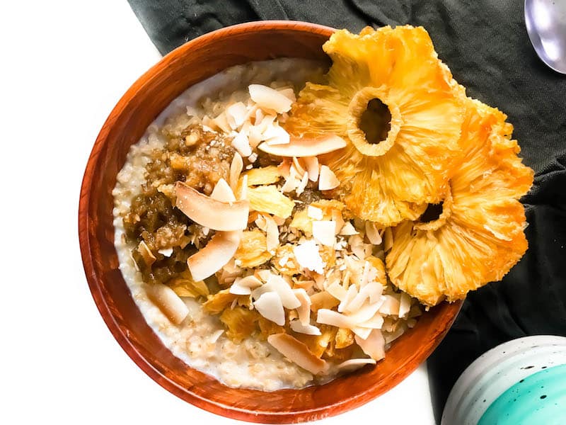 Tropical Steel Cut Oats Gluten Free Vegan No Refined Sugar