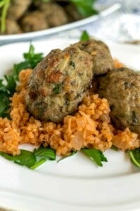 healthy greek meatballs