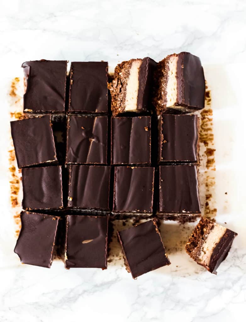 Chocolate Coconut Caramel Bars Gluten Free Paleo Vegan