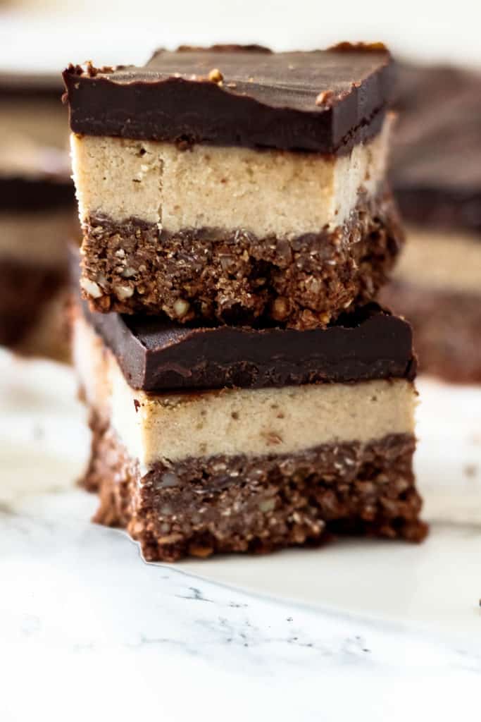 Chocolate Coconut Caramel Bars Gluten Free Paleo Vegan