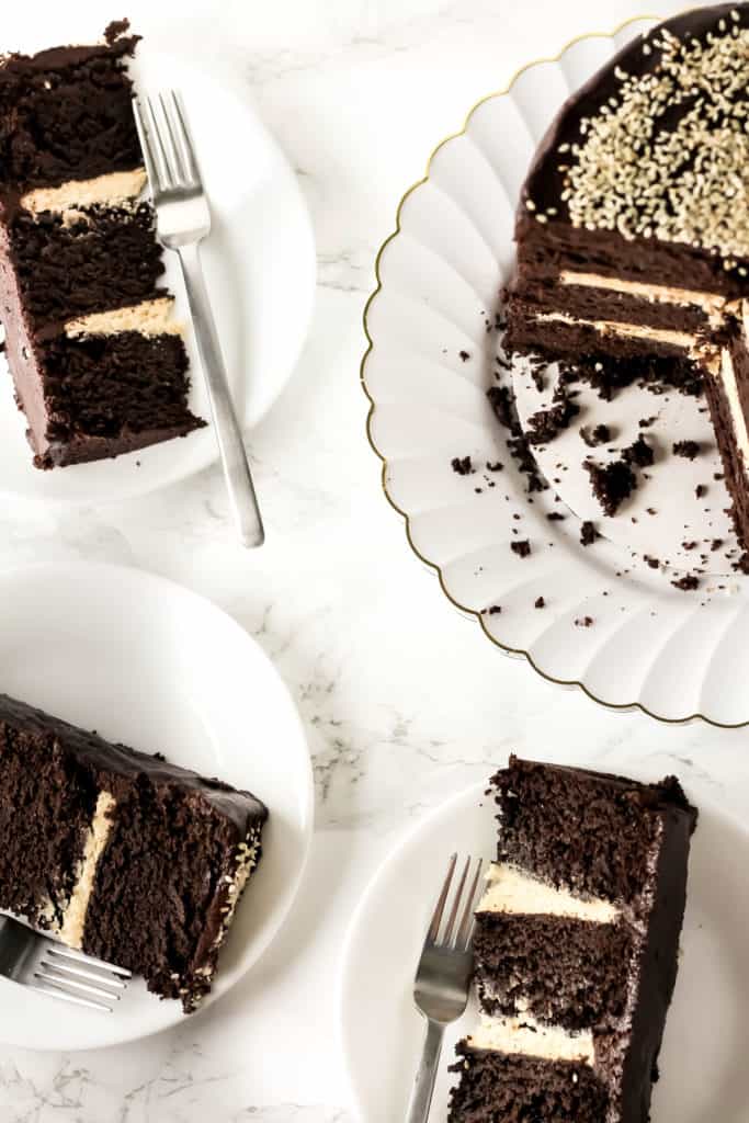 Chocolate Tahini Cake Dairy Free