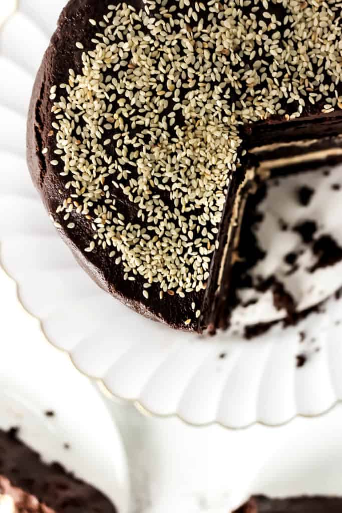 Chocolate Tahini Cake Dairy Free