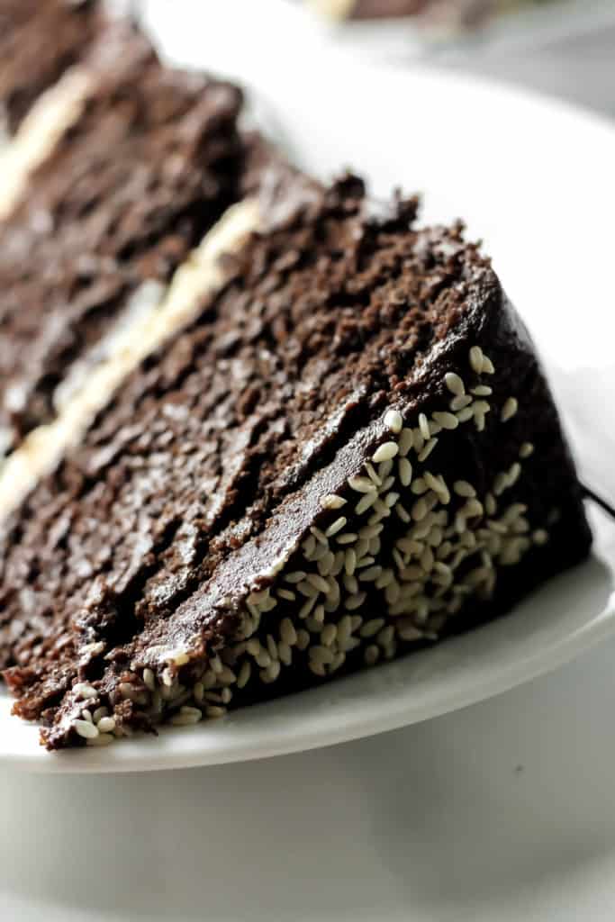 Chocolate Tahini Cake Dairy Free