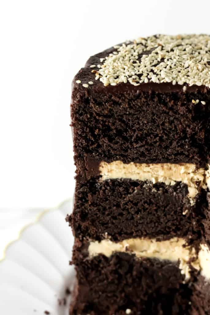 Chocolate Tahini Cake Dairy Free