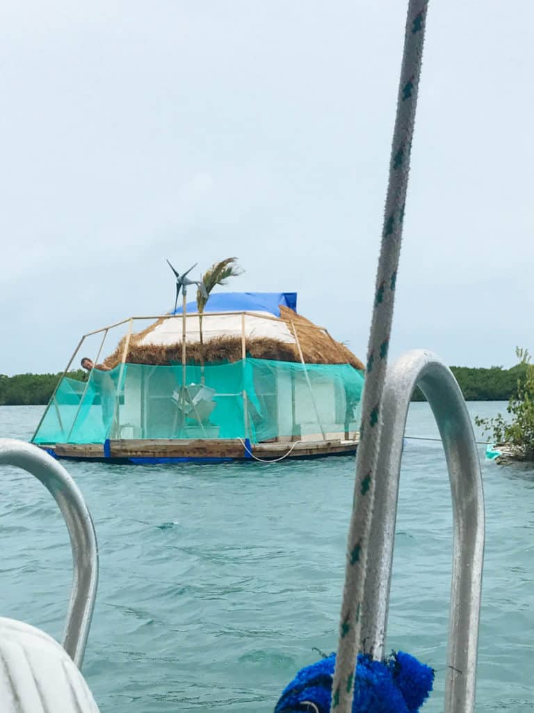 Floating House Isla Mujeres, Mexico