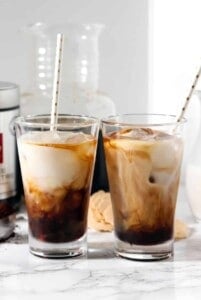 Perfect Cold Brew Coffee with Non-Dairy Vanilla Creamer