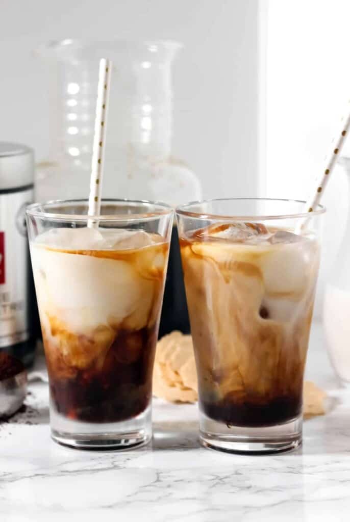 Learn how to make cold brew coffee at home! It is SO easy, and so so good, you'll never want to hit up another coffee shop again!!
