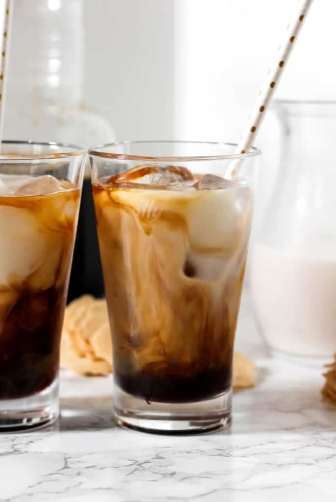 Perfect Cold Brew Coffee with Non-Dairy Vanilla Creamer