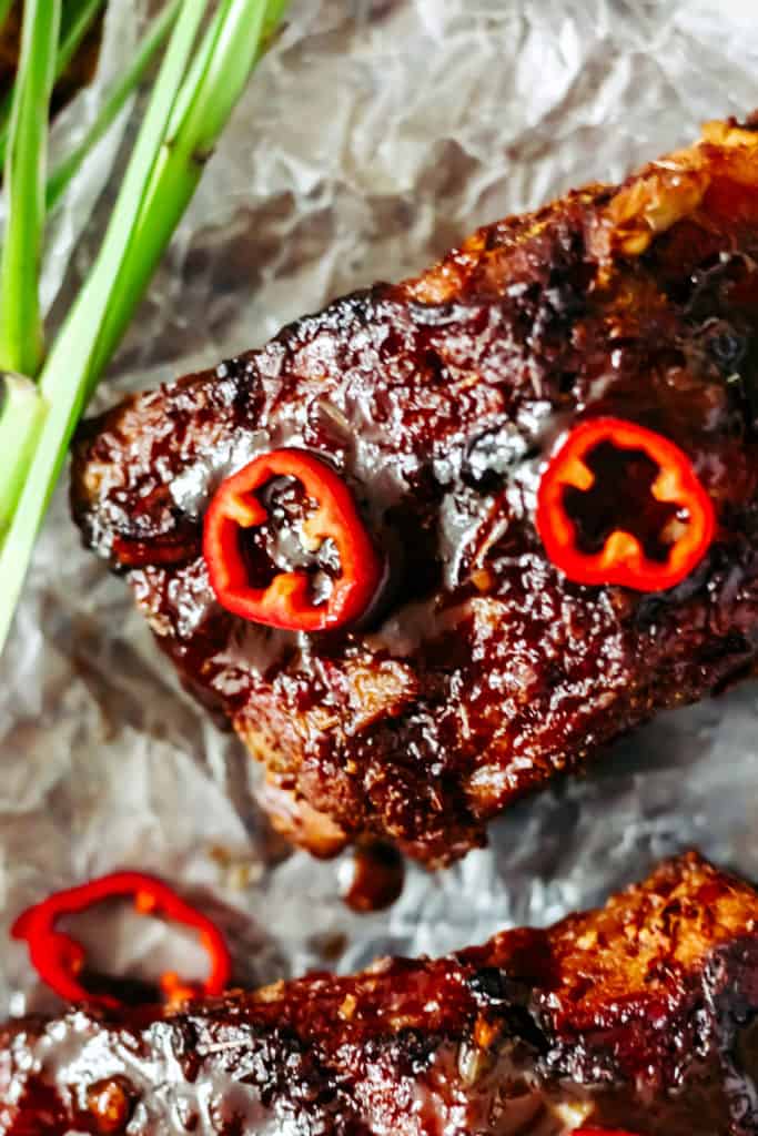 Oven Baked Thai-Style Ribs