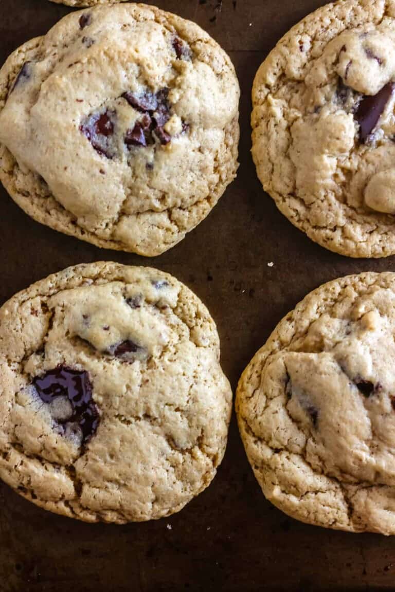 The BEST Vegan Chocolate Chunk Cookies (Soft!)