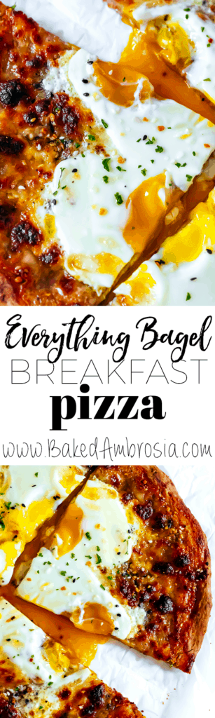 Everything Bagel Breakfast Pizza