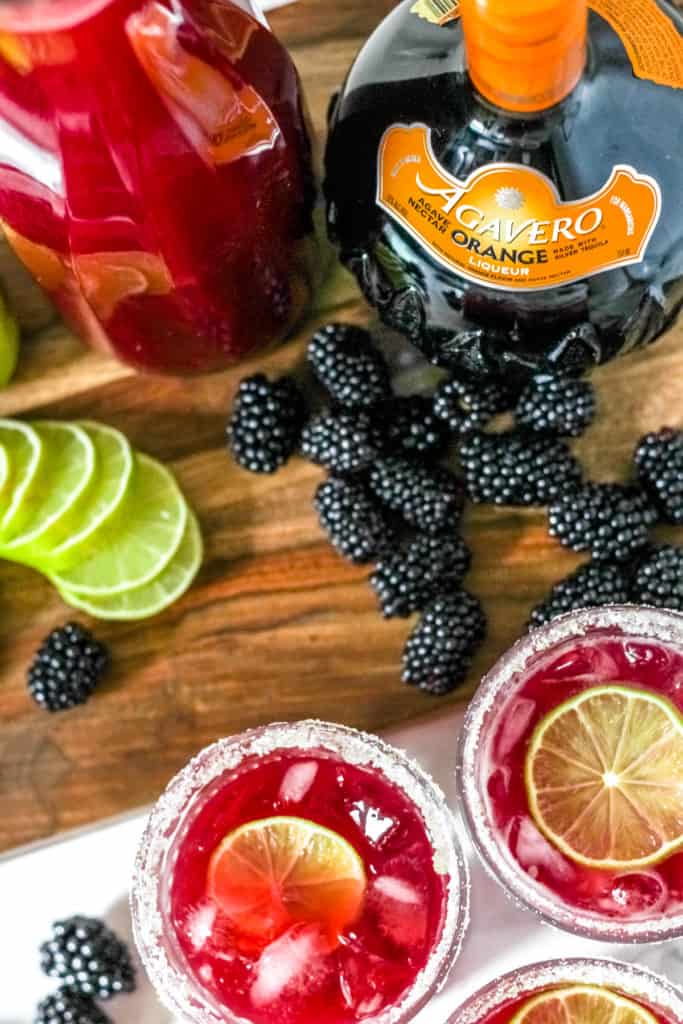 Perfect Blackberry Margaritas