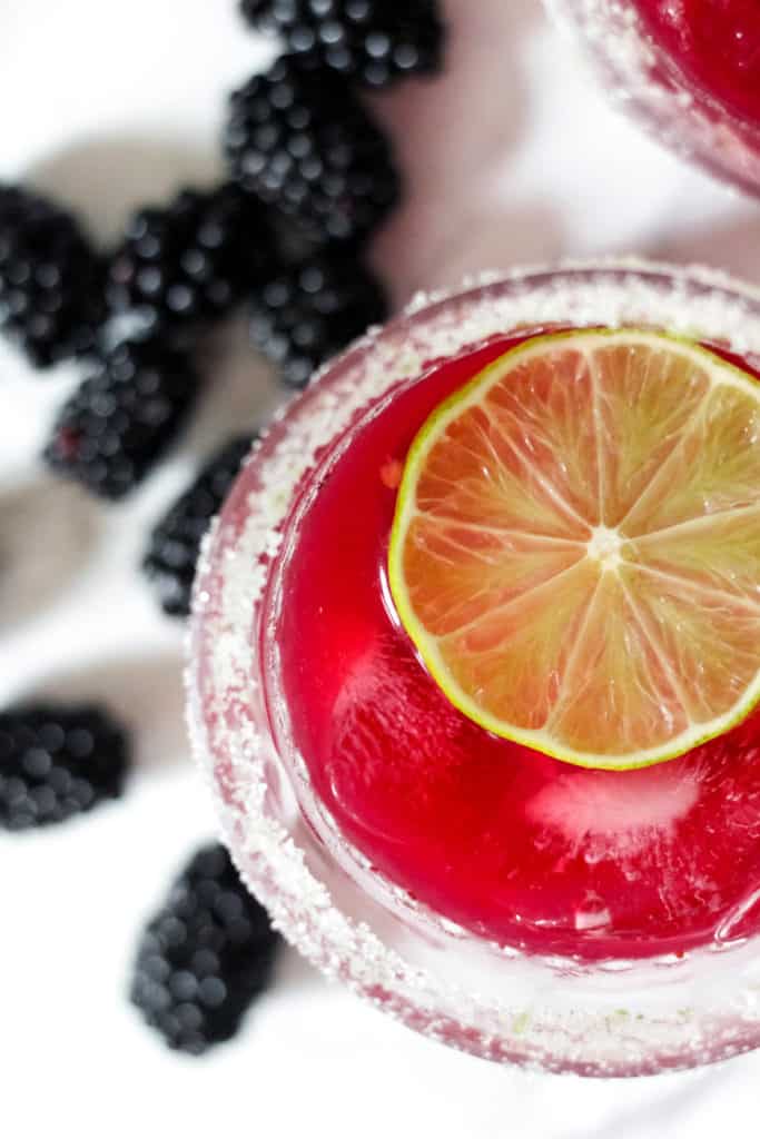 Perfect Blackberry Margaritas