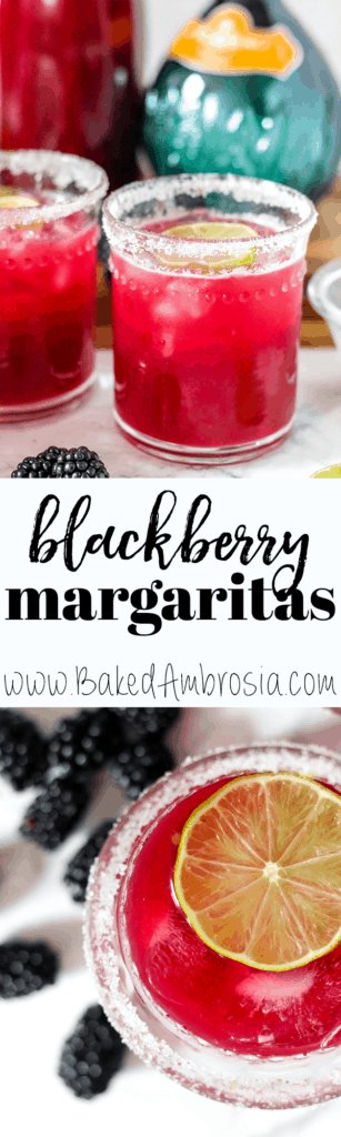 Fresh Blackberry Margaritas