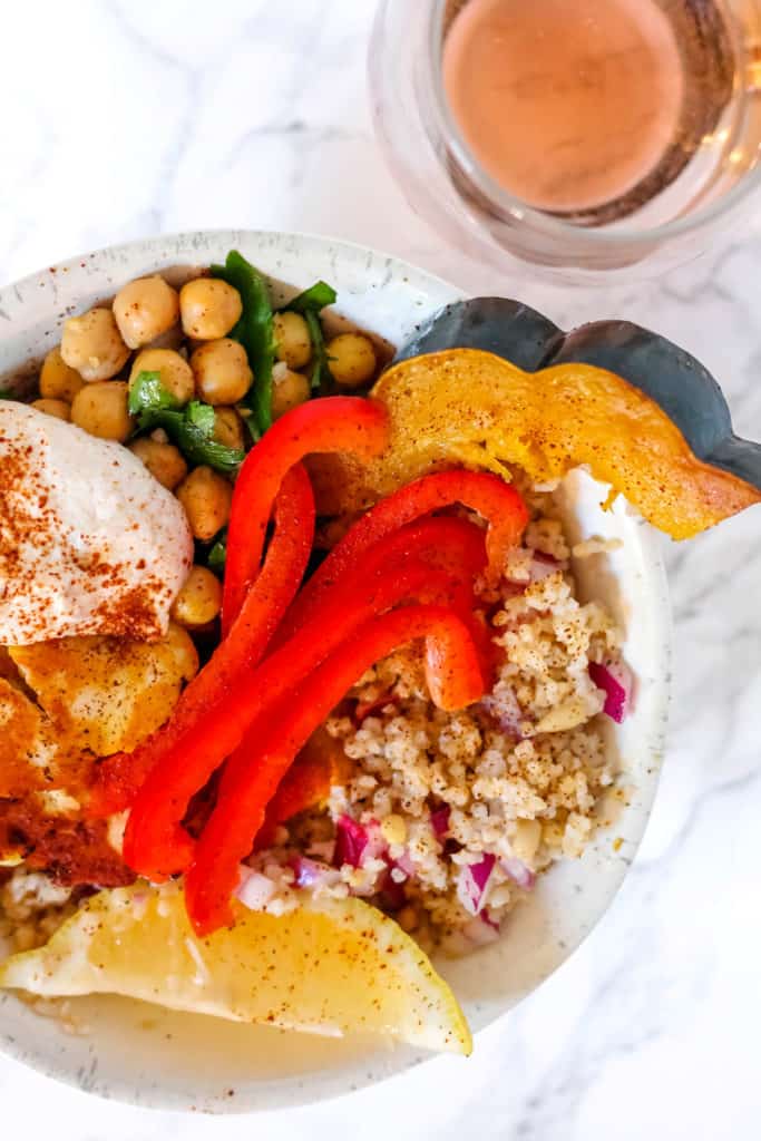 Fall Harvest Tabouli Power Bowl 