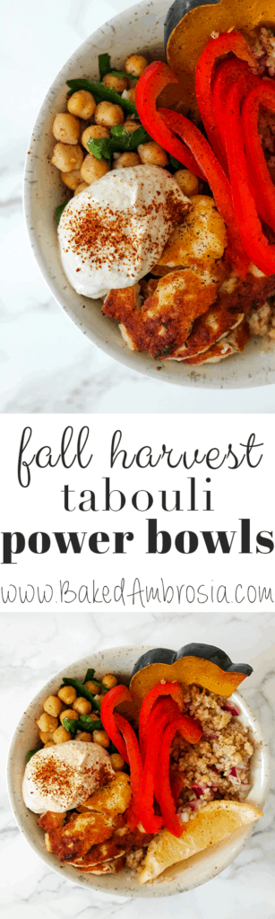 Fall Harvest Tabouli Power Bowls