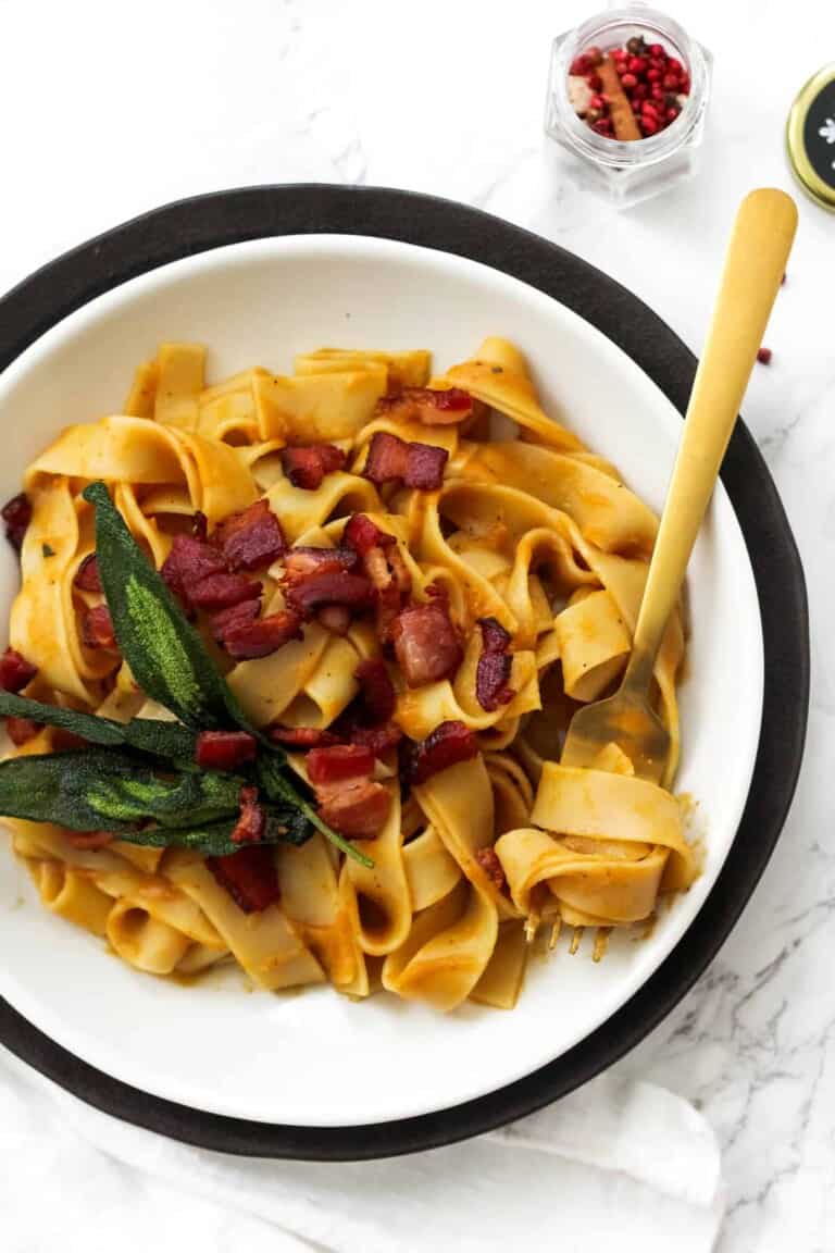 Winter Spiced Butternut Squash Pasta