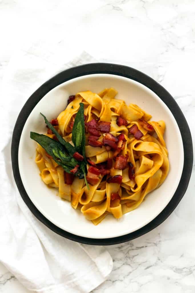 Winter Spiced Butternut Squash Pasta