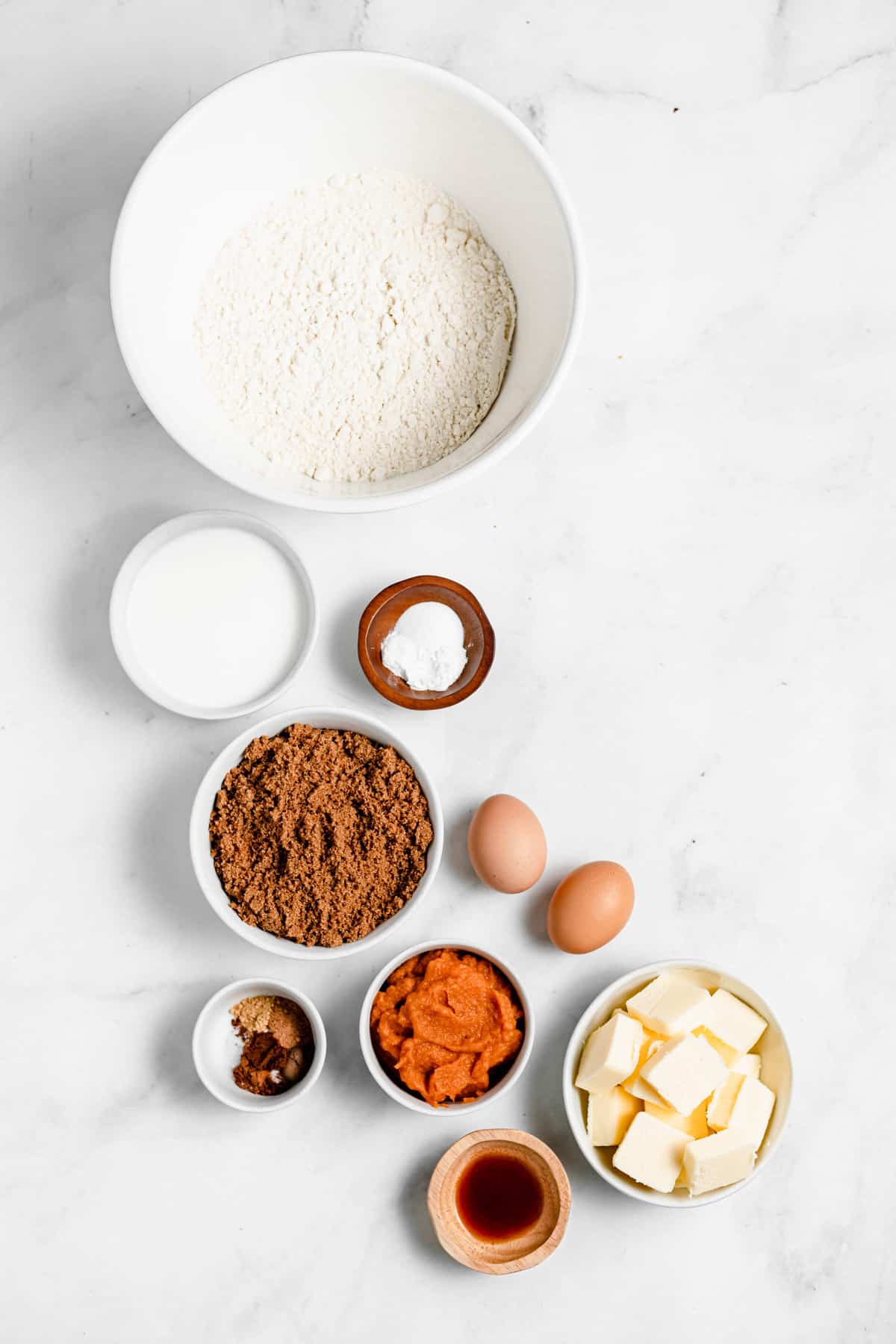 pumpkin muffin ingredients