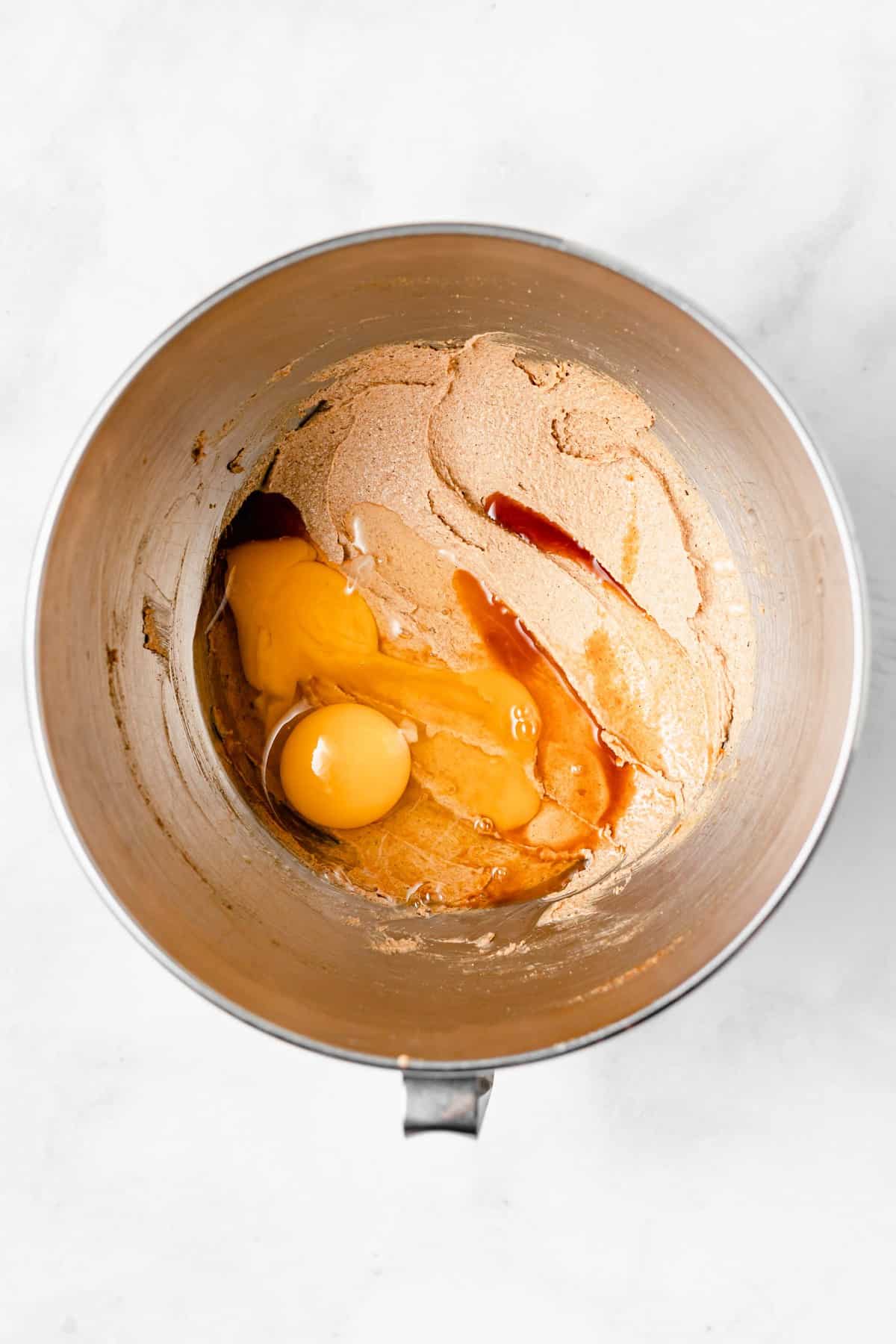 pumpkin muffin batter