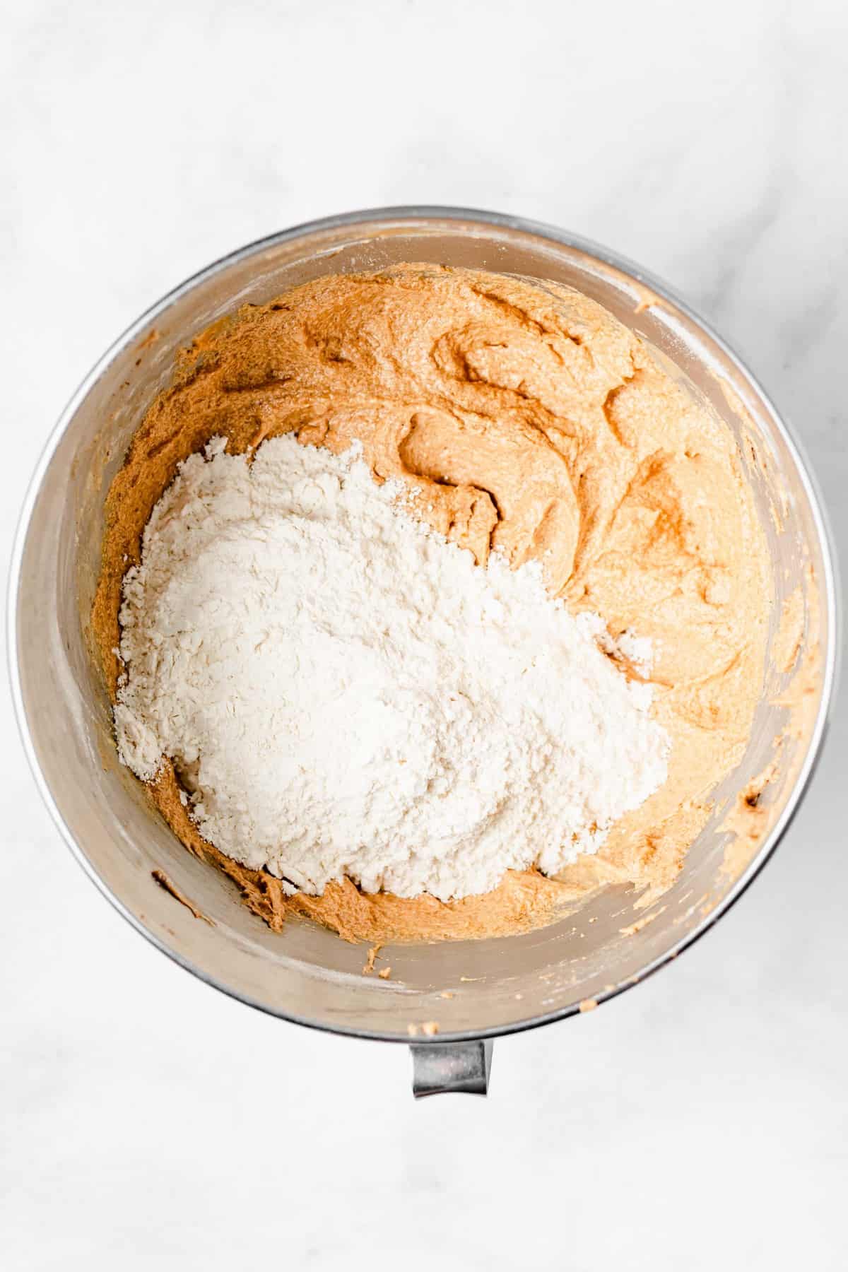 pumpkin muffin batter