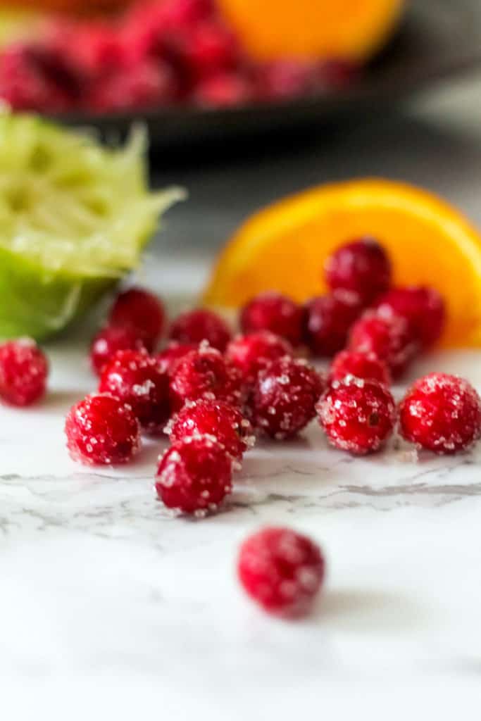 Sparkling Orange Cranberry Margaritas